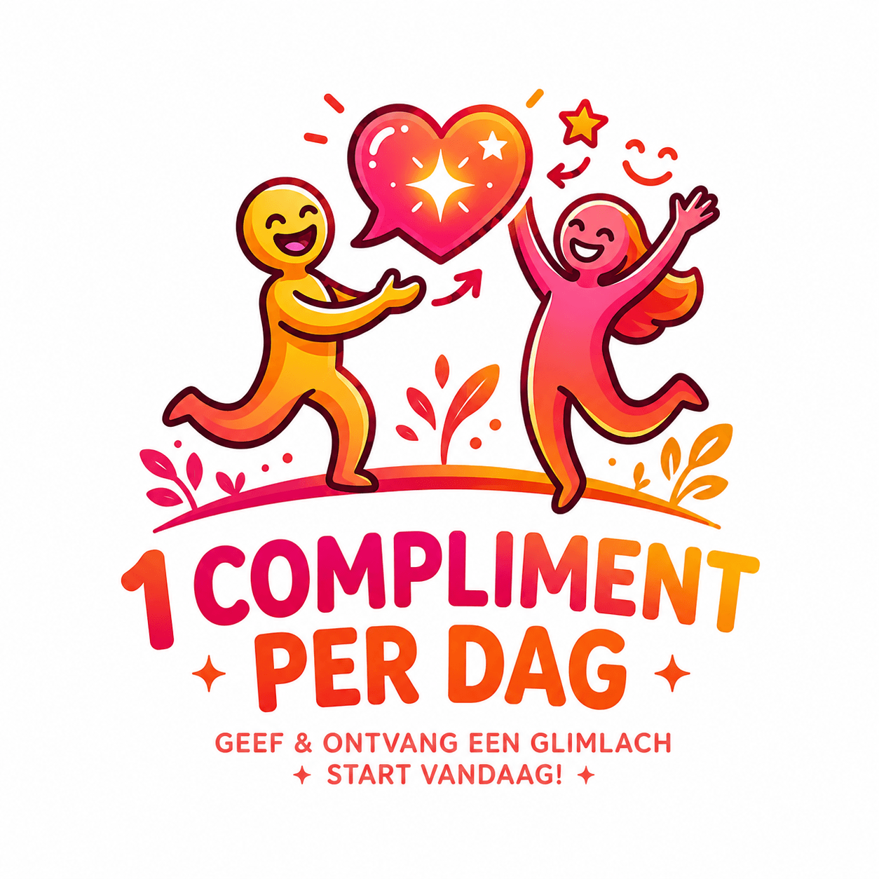 1 compliment per dag logo